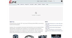 Desktop Screenshot of lpr-autoparts.com